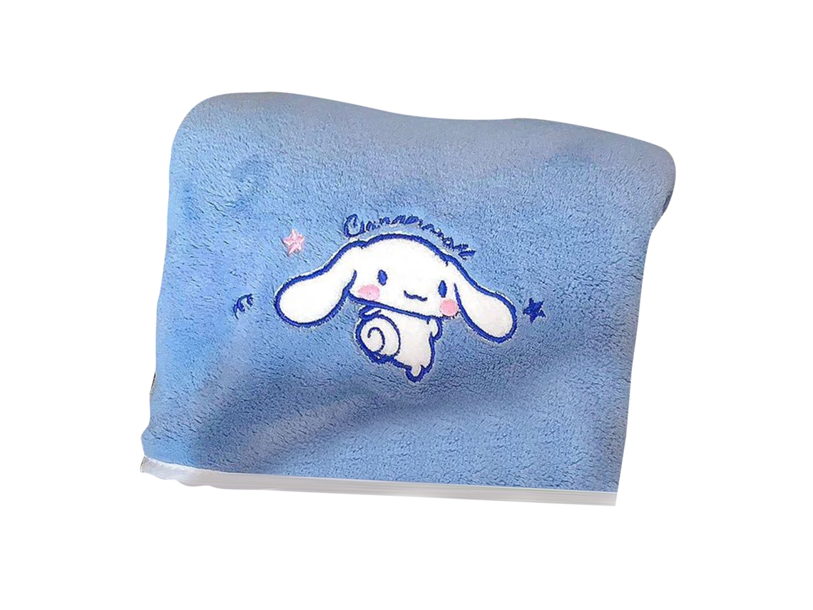 Toalla De Baño De Terciopelo Con Estampado De Dibujos Animados De Coral, Ultra Absorbente, De Secado Rápido, Suave, Azul, 140x70
