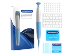 Kit de eliminación de verrugas indoloro para removedor automático de verrugas con hisopos de limpieza, herramienta de belleza facial DIGITALLAB