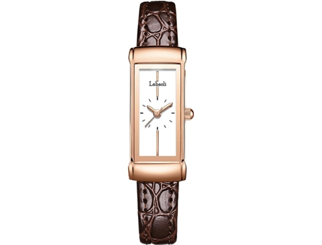 VENAXIN Retro Rectángulo Pequeños Relojes de Pulsera Reloj de Pulsera Delgado Reloj Impermeable de Fácil Lectura-Plata VEANXIN
