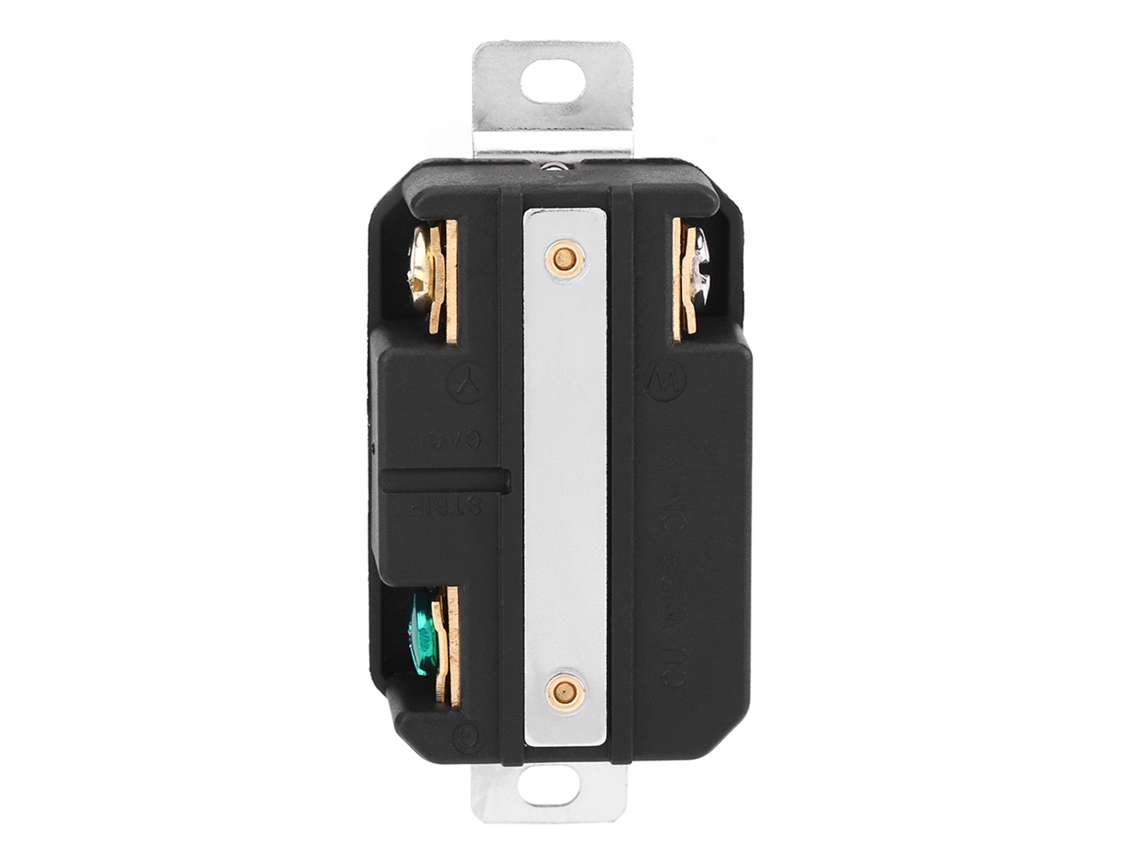 Enchufe Hembra Con Bloqueo Nema L6-30r De 30 A Y 250 V Para Conexión De Generador, Carcasa Robusta.