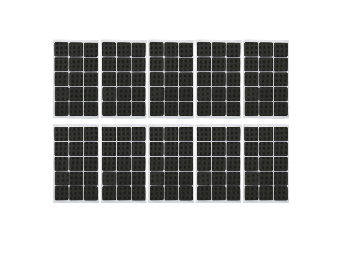 10 almohadillas negras de EVA para sillas, gruesas, antideslizantes, reducen el ruido y protegen los suelos de los muebles.