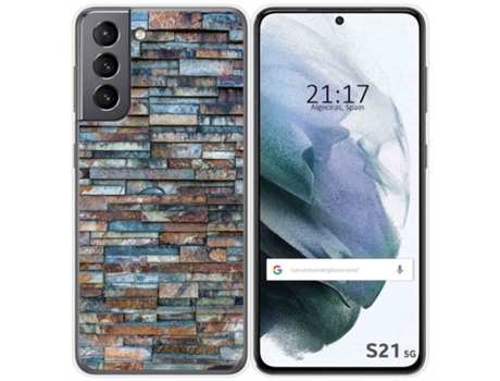 Carcasa Samsung Galaxy S21 5G TUMUNDOSMARTPHONE Dibujos Multicolor