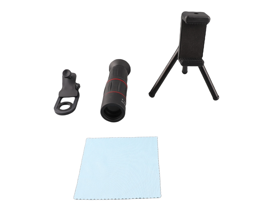 Lente Telefoto Hd 18x Para Teléfonos Móviles Con Clip, Lente Telescópica Para Cámaras De Teléfonos Móviles Para Programas, Juegos Y Viajes.