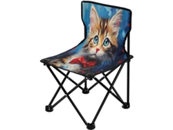 Silla Plegable De Camping Con Resistente Duradera Portátil Fácil Instalar