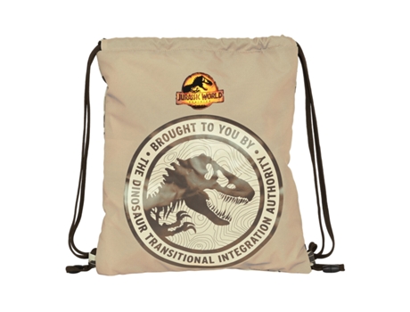 Mochila de Bolsa Con Jurassic World Dominio Marrón 35 x 40 x 1 cm Cadenas
