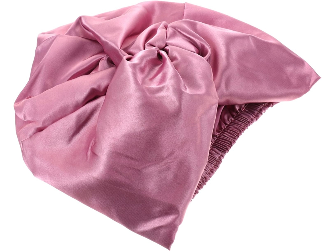 Gorro De Noche De Satén Suave, Gorro De Baño Cómodo Para Proteger El Cabello, Elástico Y