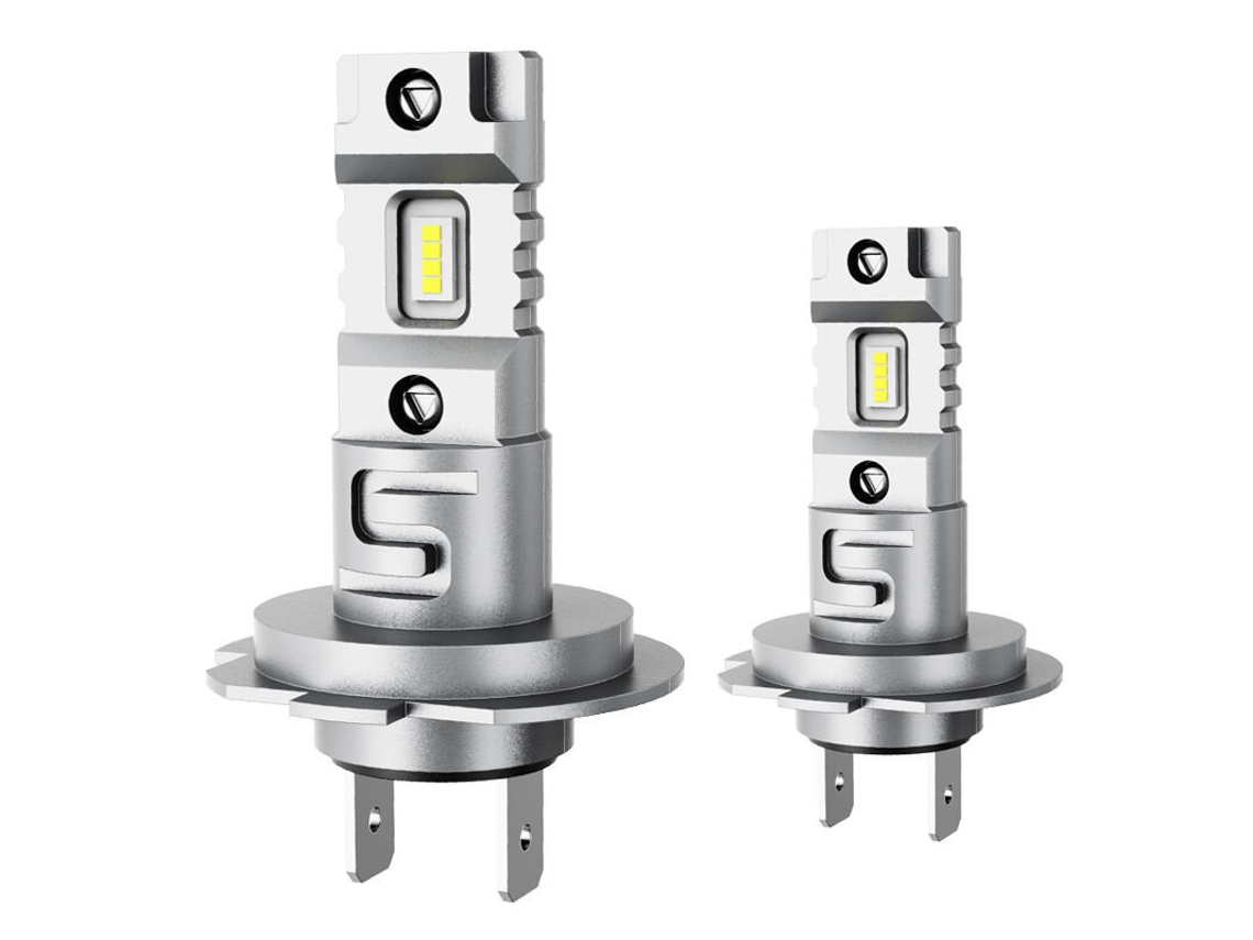 Par De Bombillas Led Para Faros Delanteros De Coche H7-sealight X5-h7 De 2600 Lm, Luz Alta/baja, 6000 K-6500 K, Universales.