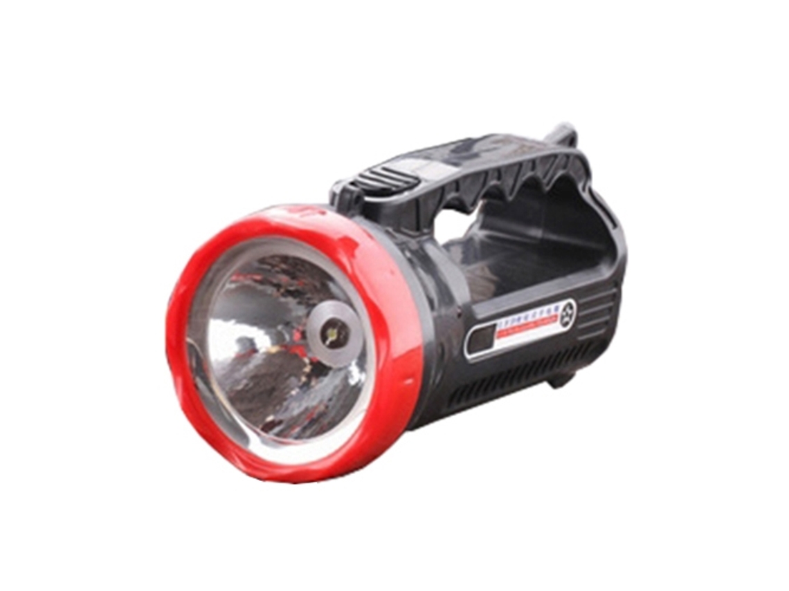 Linterna LED recargable de 5 W con 2 velocidades, reflector de alta intensidad para exteriores. Mdug