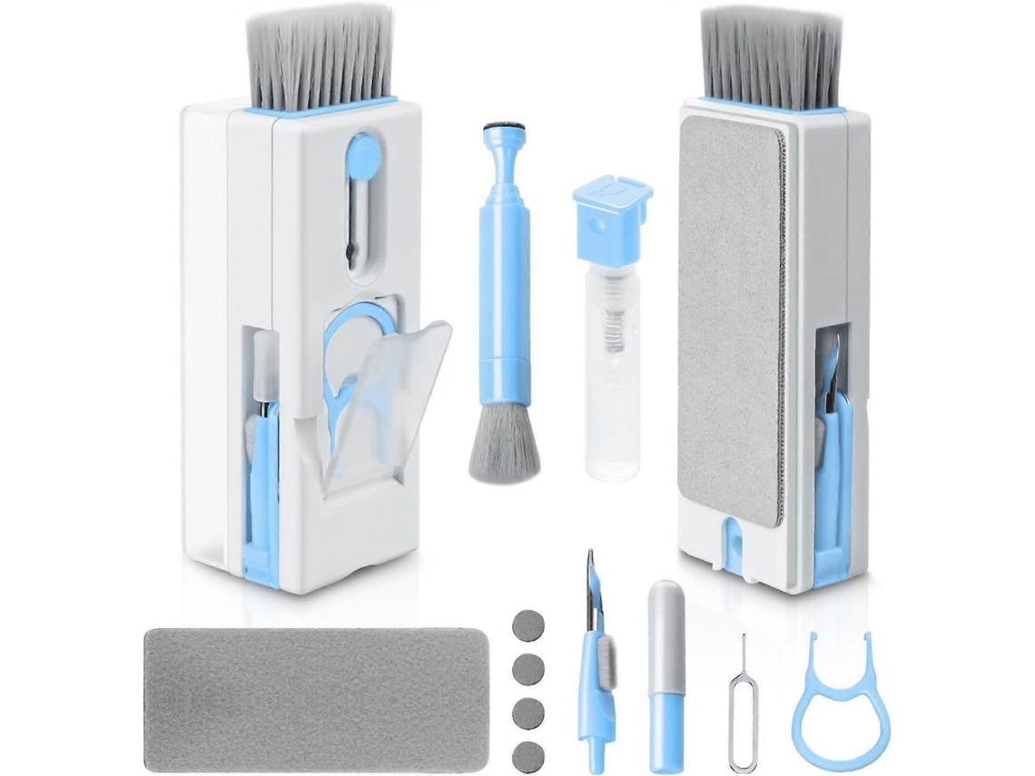 Kit de limpieza 11 en 1 para portátiles, cepillo multifuncional para limpiar teclados con extractor de teclas para tabletas, teléfonos móviles, ordenadores, etc. ELECTVAULT1