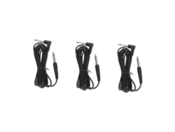 Juego De 3 Cables De Audio Para Guitarra De Alta Resistencia, Resistentes Al Desgaste, Para Altavoces E Instrumentos.