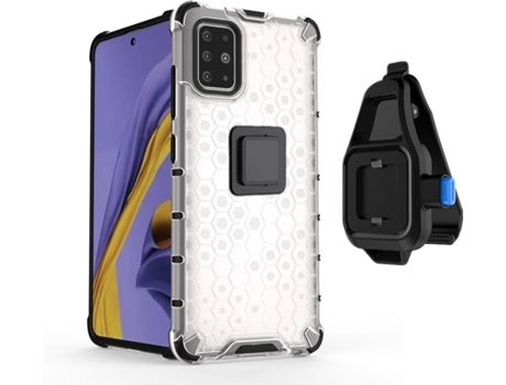Carcasa y Soporte Samsung A51 Rumble
