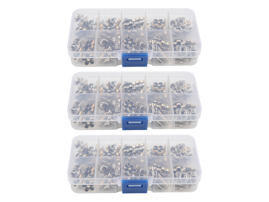 150 Broches Decorativos De Botón Con Forma De Margarita Negra Para Costura, Manualidades Y Reparaciones.