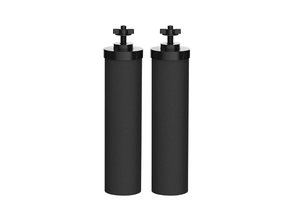 Elementos Berkey auténticos de Black Berkey, sistemas de filtrado de agua por gravedad, compatibles con tuberías de filtro Berkey, paquete pequeño