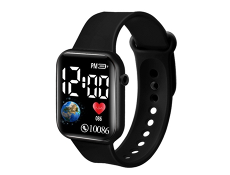 Smartwatch CO-Phénix Bluetooth con correa de watch de silicona dorada Z2Plus
