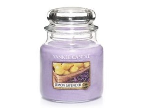 YANKEE CANDLE Lemon Lavender Candle Lemon With Lavender Scented Candle 104.0G