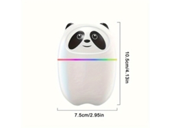 Humidificador y difusor de aroma USB con diseño de panda (Pickifyvayotoy)