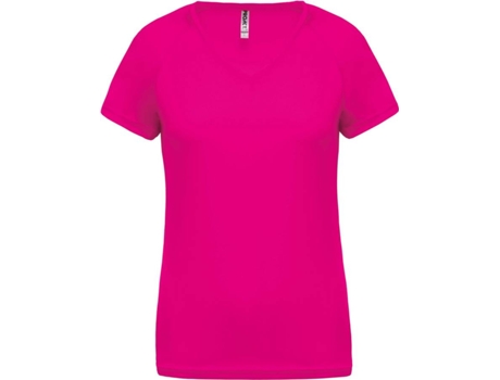 Camiseta de Mujer para Deporte PROACT Multideportes Poliéster Rosa (S)