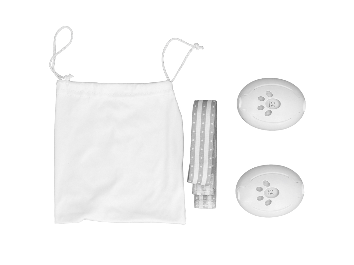Tapones Para Los Oídos Para Bebés, Mini Antirruido, Seguros Para Viajes, Aviones Y Para Dormir, Blanco/gris