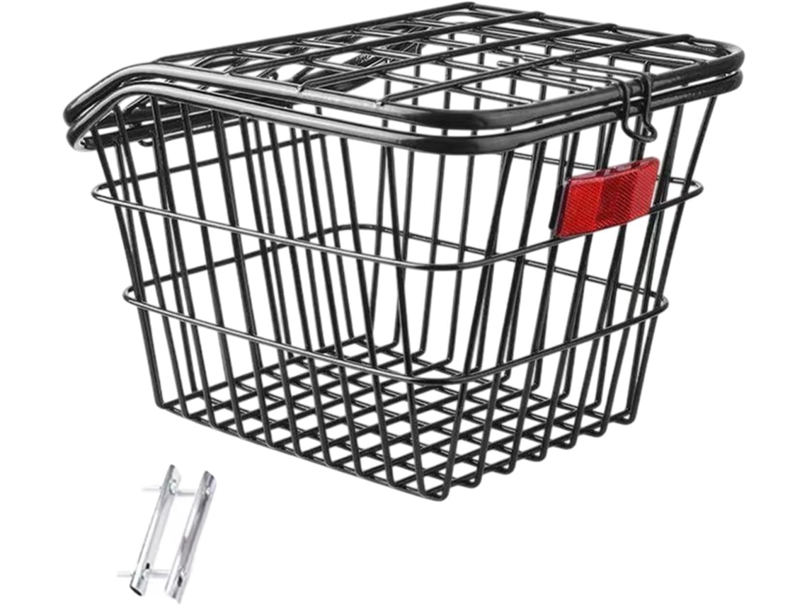Cesta Trasera Para Bicicleta Harilla, Portabicicletas Práctico Resistente Fácil Instalación Compatibilidad