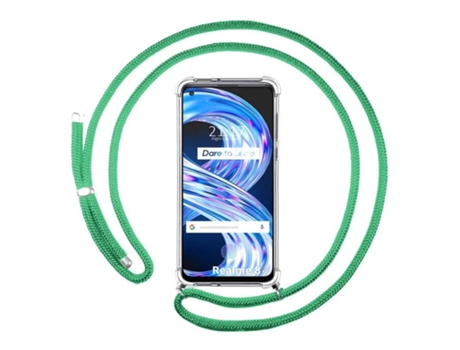 Carcasa Realme 8 5G / Narzo 30 5G TUMUNDOSMARTPHONE Colgante Verde