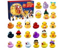 Calendario de cuenta regresiva de Navidad de 24 días Juguetes de baño Badanka 2026 Juguetes y regalos para adultos, niños y niños Aeuzwr