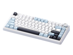 Teclado mecánico inalámbrico personalizado F75 con tres modos y conexión Bluetooth