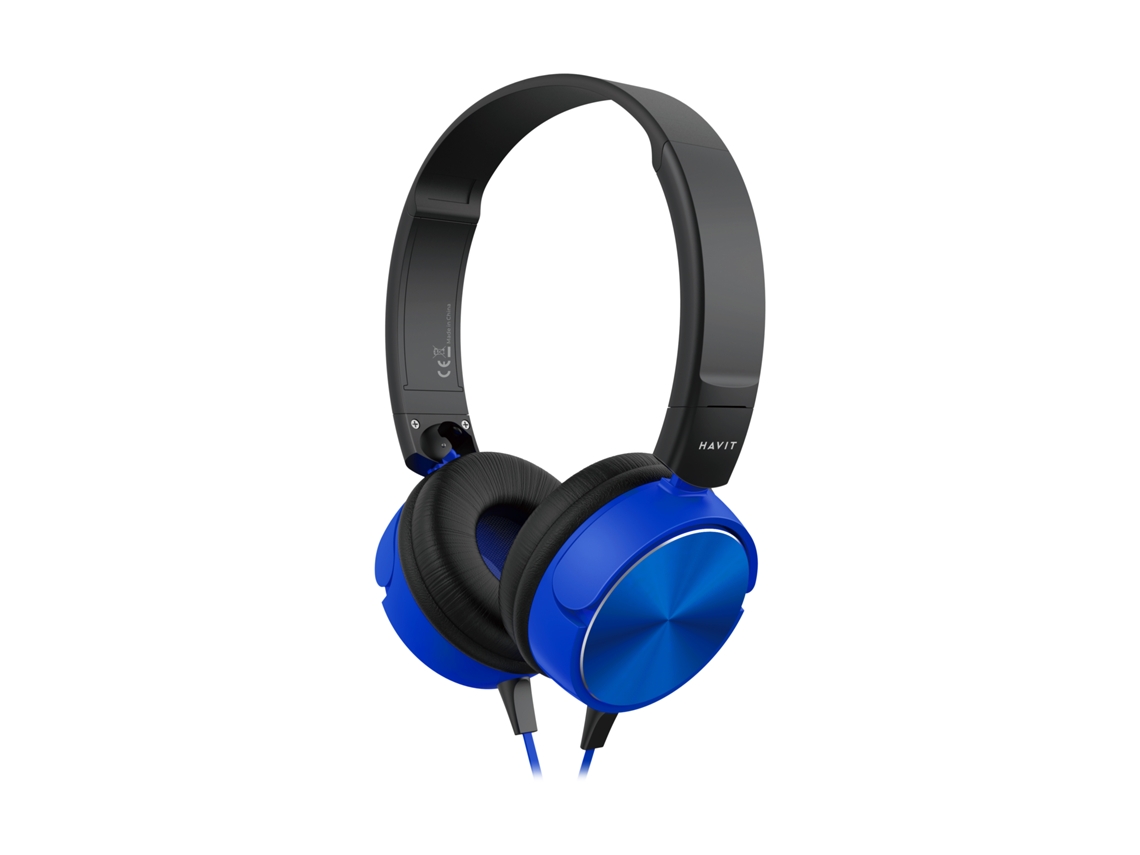 Auriculares HAVIT H2178D (Jack 3.5mm - Azul)