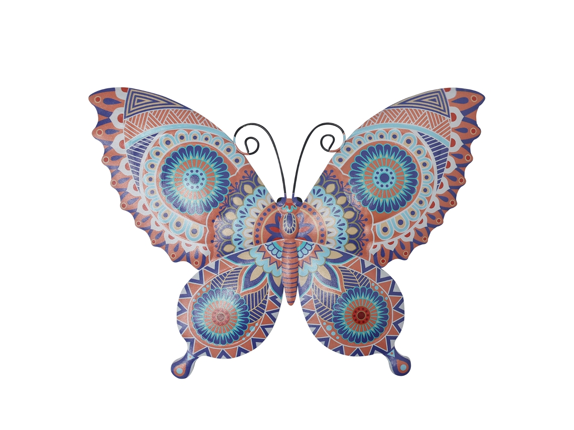ORIGEN Home Decor Mariposa Jardin | Figura de Mariposa Marrón - 23x30x1cm BY SIGRIS