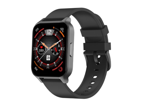 Smartwatch con Carga Magnética Impermeable Multifuncional Bluetooth Compatible Negro