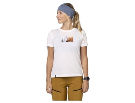 Camiseta de Mujer SALEWA Pure Design Dry Blanco (XS)