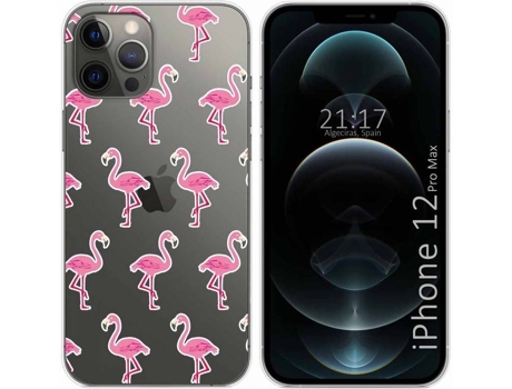 Carcasa iPhone 12 Pro Max (6.7) TUMUNDOSMARTPHONE Flamenco Multicolor