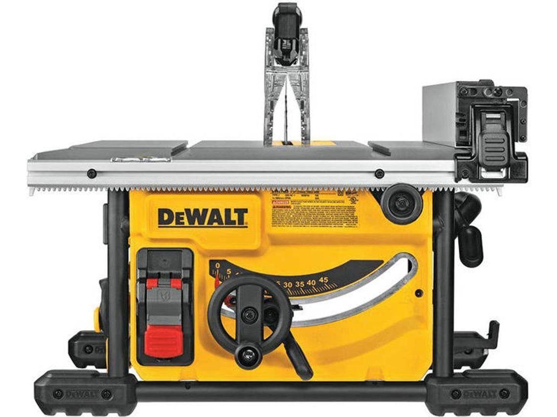 Sierra de mesa circular DEWALT compacta (210 mm)