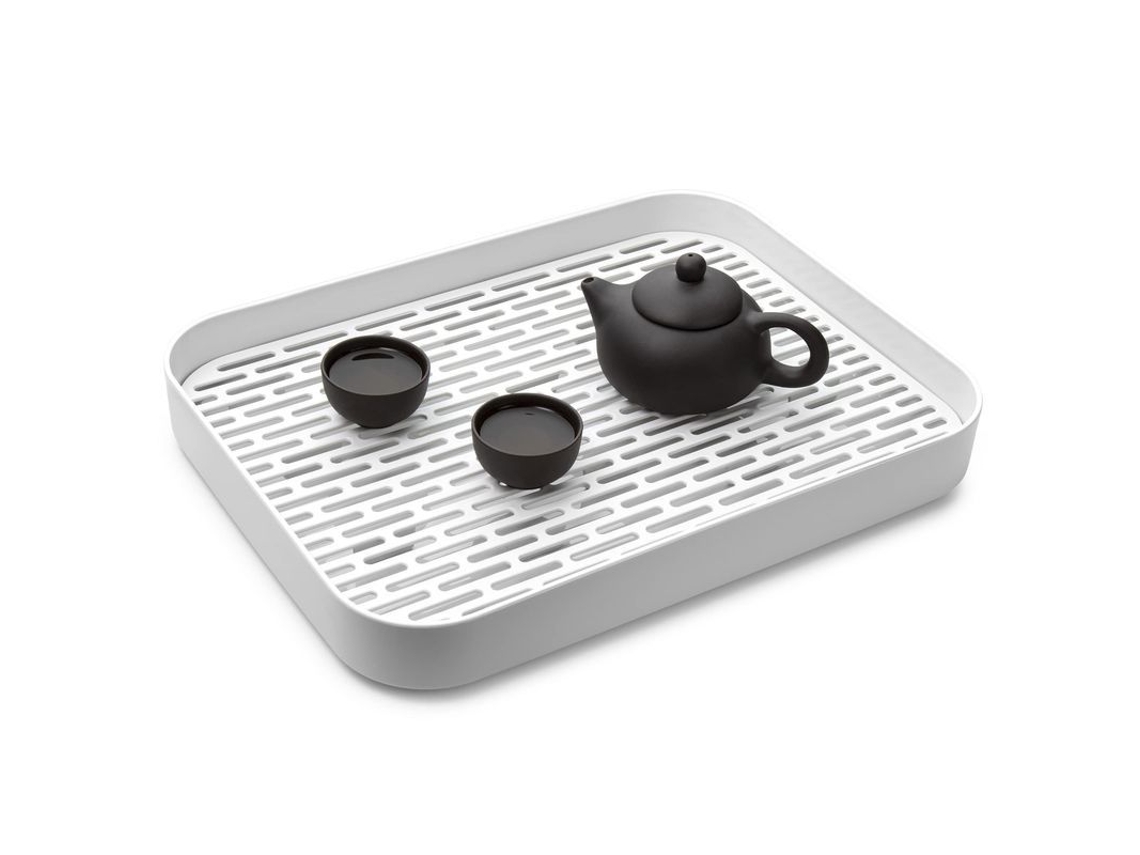 2026-34921-estantes Secadores De Platos Con Bandeja De Drenaje Para Tazas Frutas Vajillas Café