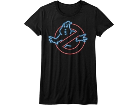 Camiseta ROCKINSTONE Junior Neon Logo Real Ghostbusters (M)