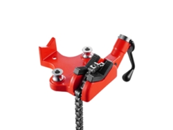 Torno de Cadena Tekmaquinas para Tubos hasta 152 mm con Base de Hierro Fundido
