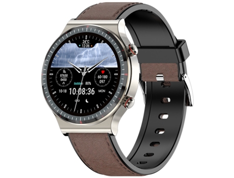 Smartwatch CHRONUS Deportivo Pantalla HD de 1,3'' 30 días en espera Plata