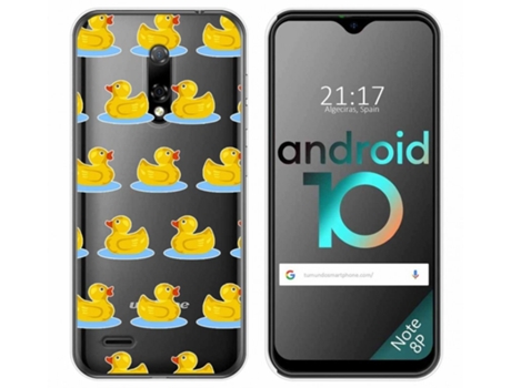 Carcasa Ulefone Armor Note 8P TUMUNDOSMARTPHONE Dibujos Transparente Multicolor