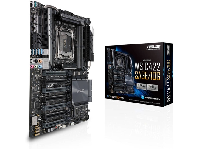 Placa Base ASUS WS C422 Sage/10G (Socket LGA2066 - Intel C422 - SSI CEB)