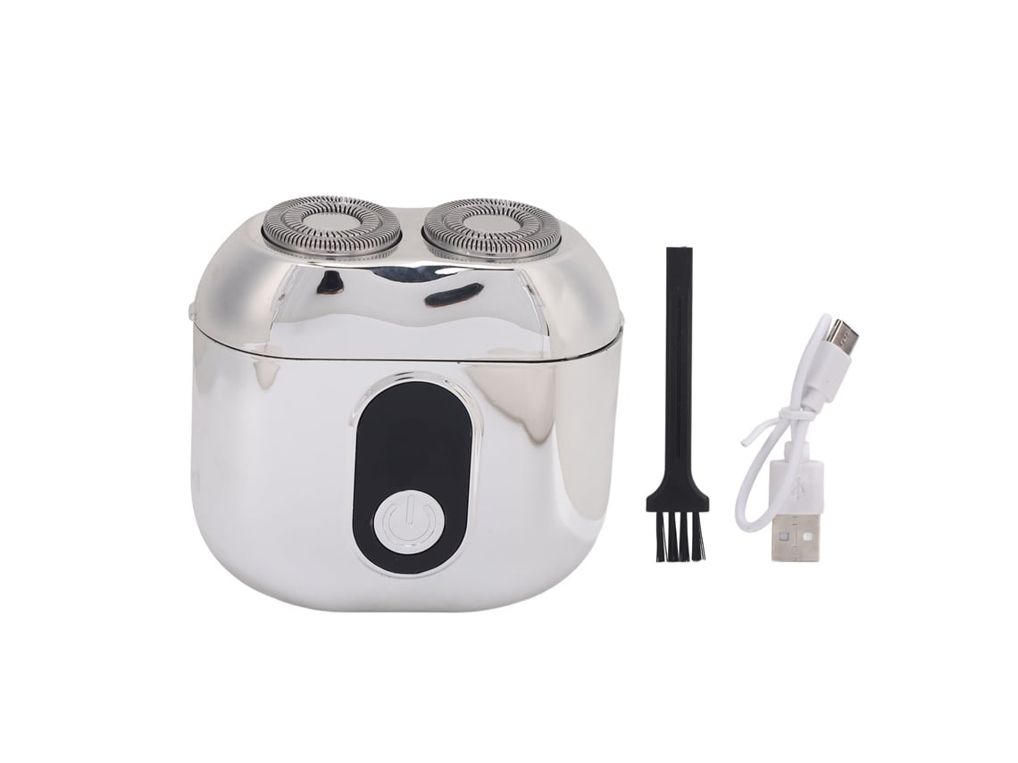 2026-cortador De Barba Eléctrico Portátil Mini Usb Recargable Lavable Com Tela Led E Bateria De Longa Duração
