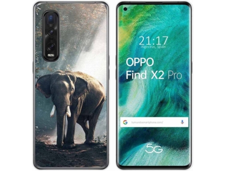 Carcasa Oppo Find X2 Pro TUMUNDOSMARTPHONE Elefante