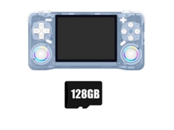 Consola portátil retro Xf35h con 128 GB y 3,5