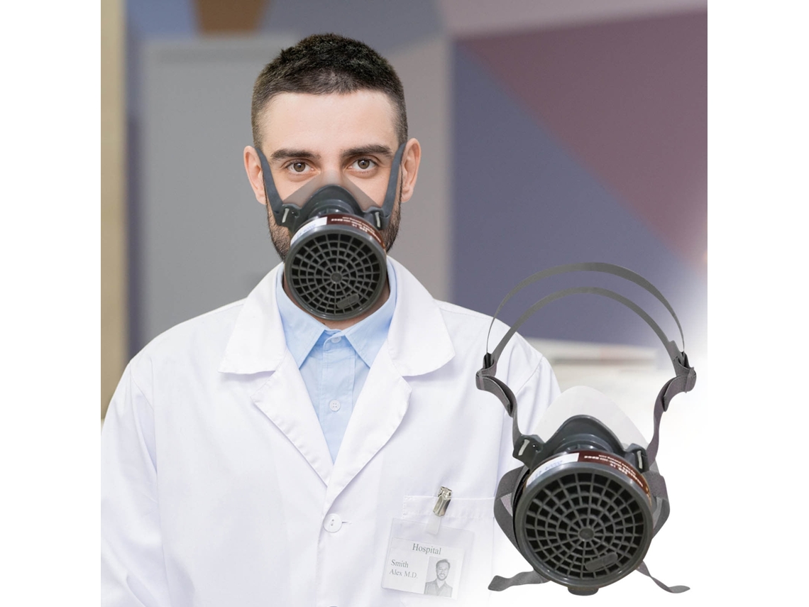 Mascarilla Facial De Silicona Reutilizable