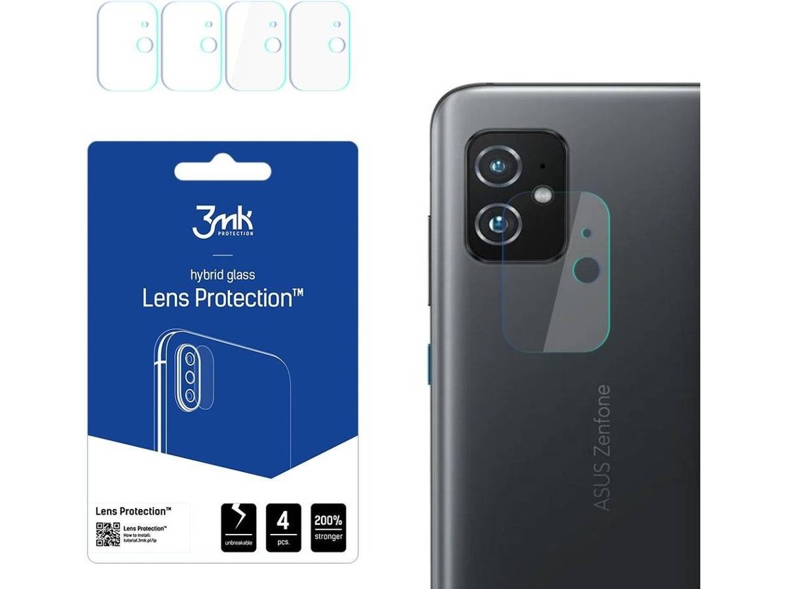 Protector Cristal Templado Asus Zenfone 8 3MK Flexible