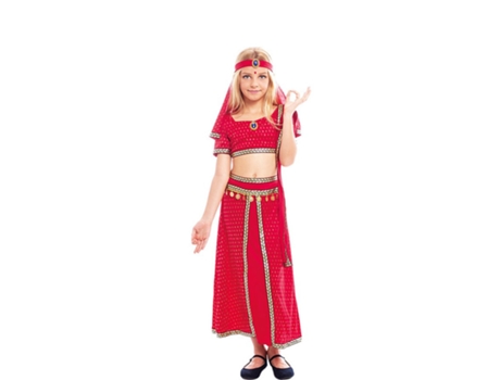 Disfraz de Niña PARTILANDIA bollywood indio fucsia (Tam.: 3-4 anos)