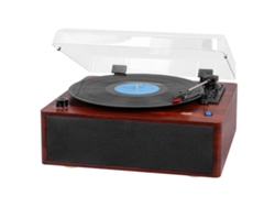 Tocadiscos Trevi TT 1030 BT con reproductor de madera sin entradas y salidas