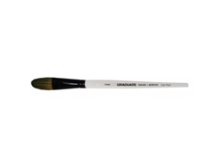 Pincel Sintetico Pelo Poney Brocha Graduate Mango Corto (3/4'' 33,33 Mm)