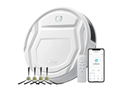 Aspiradora robot, succión de 2200 Pa, 120 minutos de autonomía, control por Wi-Fi/App/Alexa, M210pro blanco UE, OEM UE
