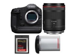 Canon Eos R1 + Rf 50mm F/1.4 L Vcm + 1 Sandisk 64gb Extreme Pro Cfexpress Type B + Canon Lp-e19 + Ebook “20 Consejos Para Fotos Que Impactan”