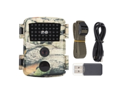Cámara De Caza Ligera E Impermeable Pr600c Para Monitoreo De Vida Silvestre Y Antirrobo Con Video 1080p Y 20mp