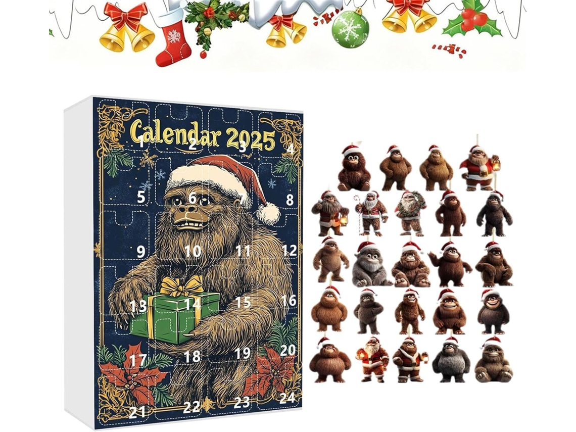 Calendario De Adviento De Navidad 2025 | Decoraciones Acrílico 2 24 Días 24